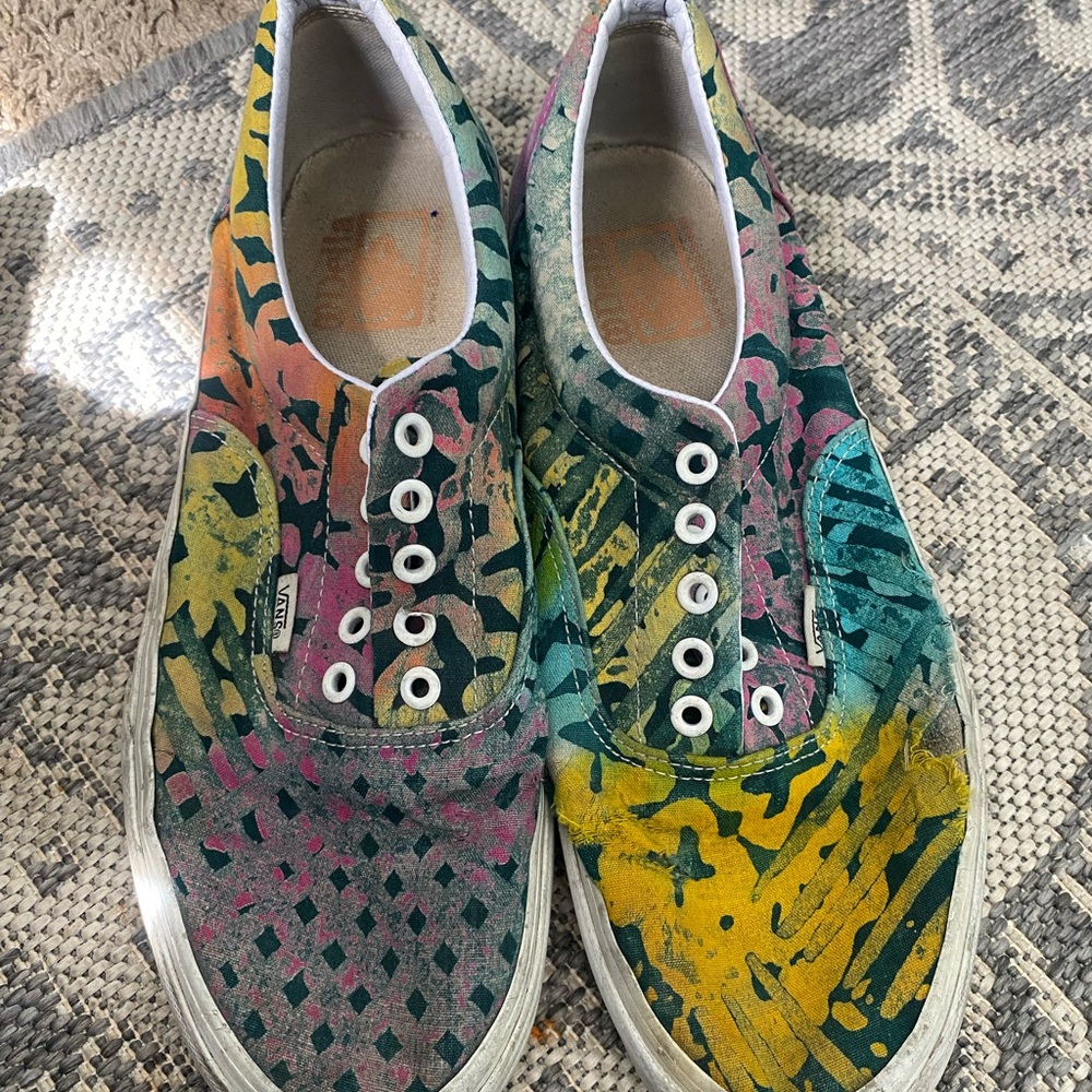 The dye vans